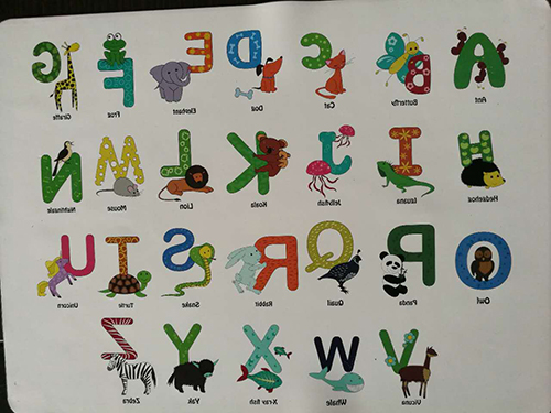 兒童識字字母
